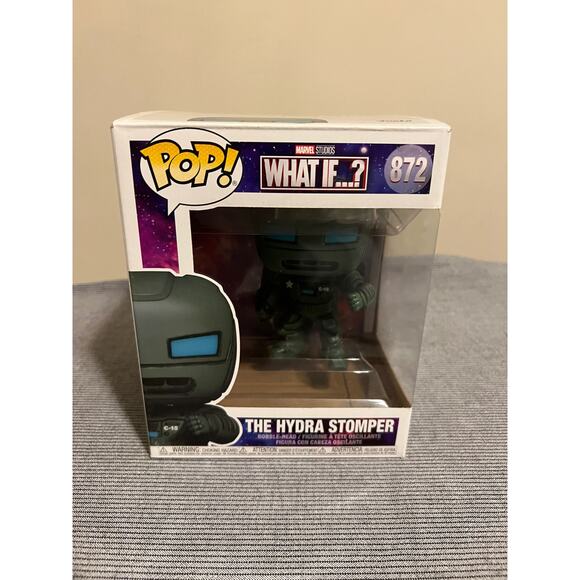 VAULTED Hydra Stomper Marvel What If Funko Pop #872 Disney Steve Rogers Iron Man - Picture 1 of 6